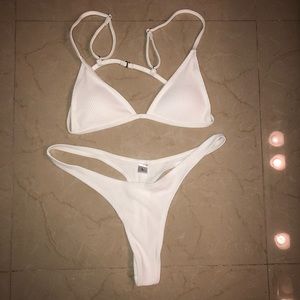 NWOT Thong Bikini Set